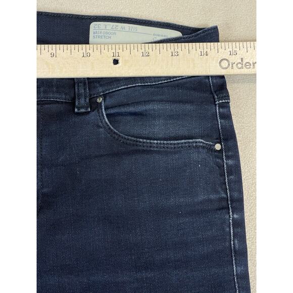 Diesel Jeans Womens 27x32 Dark Blue Sandy Regular Slim Straight Mid Rise Stretch - Picture 6 of 15